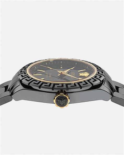 versace dv one automatic watch|versace two tone watch.